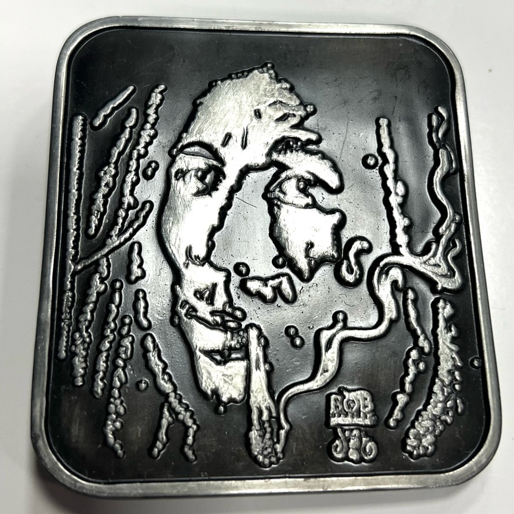 Mens Bob Marley Rasta fashion belt buckle Jamaica